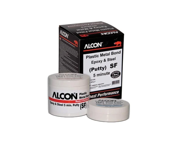 Alcon (SF) Plastic Metal Bond 5 Dakika Epoksi Macun M-2228 500gr ürün görseli 1