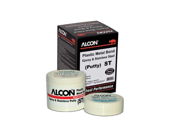 Alcon (ST) Plastic Metal Bond Paslanmaz Çelik Epoksi Macun M-2227 500gr ürün görseli 1