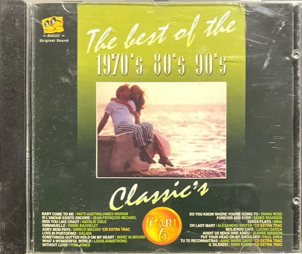 (Plak Değildir CD dir) The Best Of The 1960's 70's 80's 90's Classics Part 6 CD ürün görseli 1
