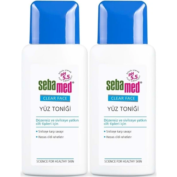 Sebamed Clear Face Yüz Temizleyici Toniği 200ML (2 Li Set) ürün görseli 1
