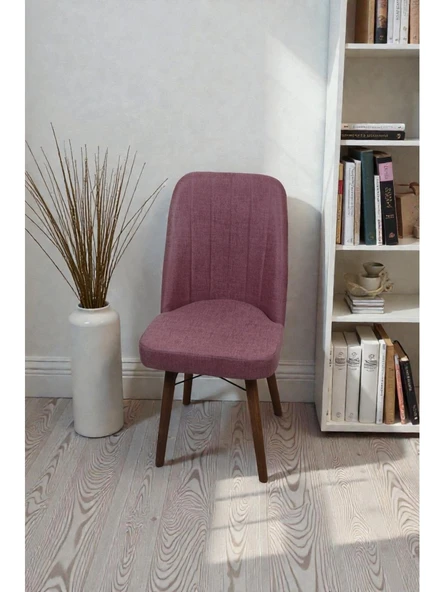 Baresmu Hasa 1 Adet Sandalye – Ahşap Ayaklı, Ergonomik, Rahat Oturumlu Modern Mutfak ve Yemek Sandalyesi ürün görseli 1