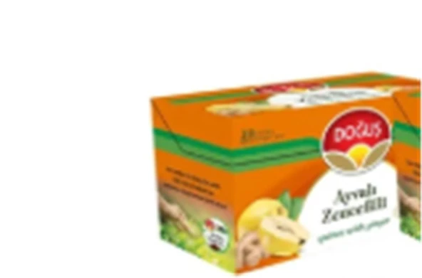 Doğuş Ayvalı Zencefilli Bitki Çayı Süzen Poşet 20x1,90 gr ürün görseli 1