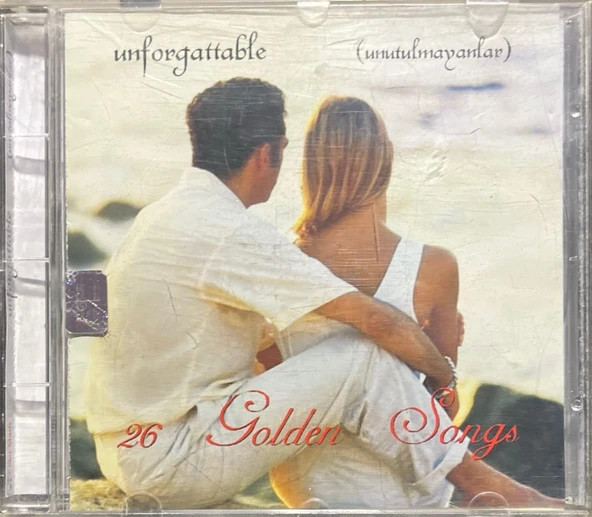 (Plak Değildir CD dir) CD Unforgattable 26 Golden Songs CD ürün görseli 1