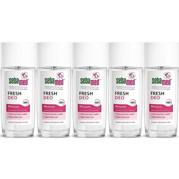 Sebamed Deodorant Sprey 75 ML Fresh Blossom (5 Li Set) ürün görseli 1