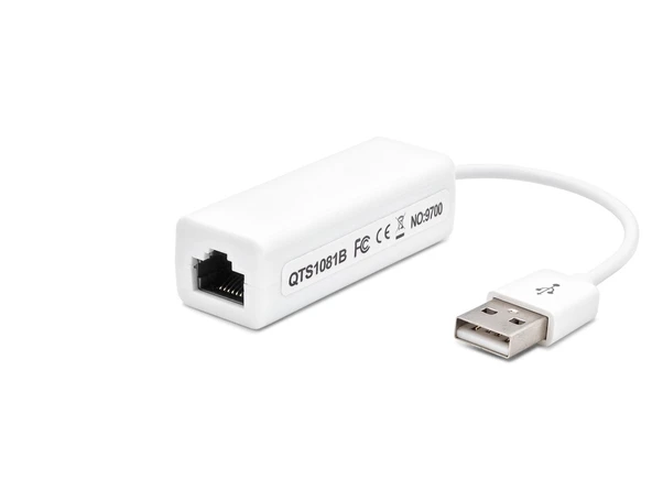 Usb 2.0 Ethernet Adaptör 10/100 Mbps - Beyaz HDX5277 ürün görseli 1