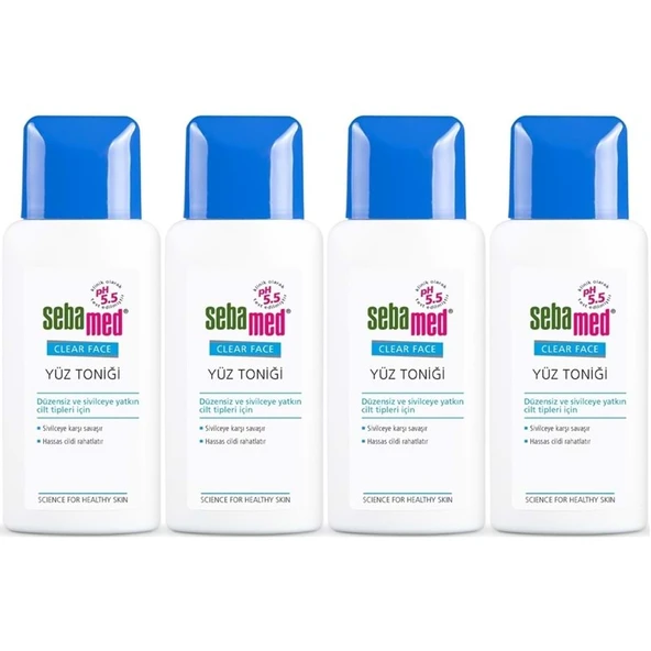 Sebamed Clear Face Yüz Temizleyici Toniği 200ML (4 Lü Set) ürün görseli 1