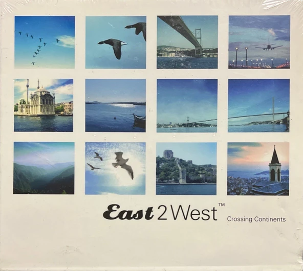 (Plak Değildir CD dir) CD East To West Açılmamış Jelatininde CD ürün görseli 1