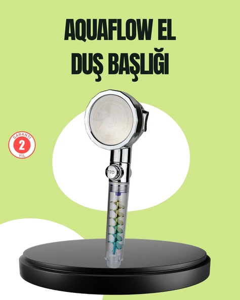 Basınçlı El Duşu Başlığı – Döner Pervaneli, Göz Kamaştıran Yağmur Etkisi P198714S7915 ürün görseli 1