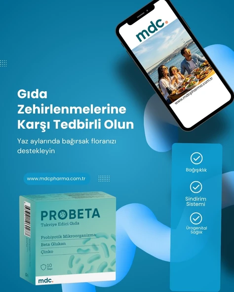 MDC PROBETA Probiyotik 10 Saşe - Resim 5