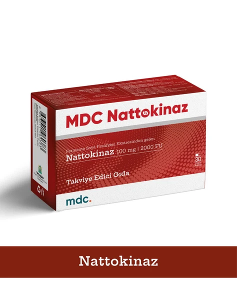 MDC Nattokinaz İçeren 2000 FU 30 Vegan Kapsül ürün görseli 1