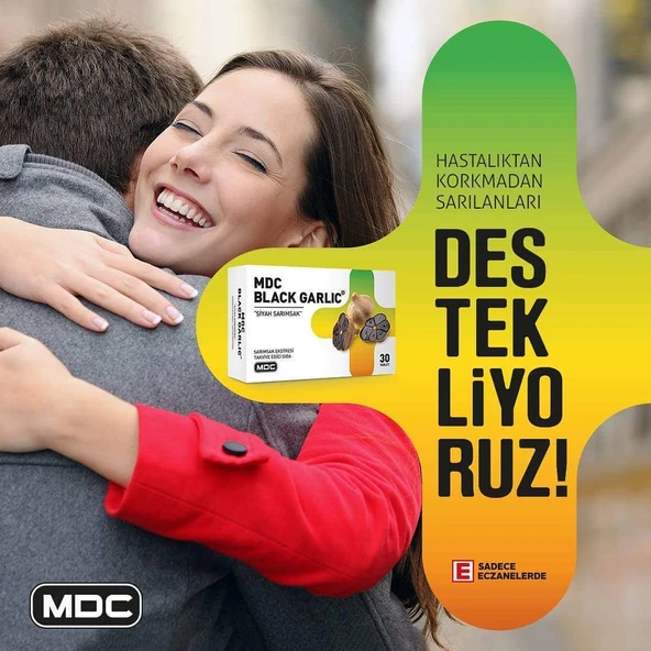 MDC Black Garlic (SİYAH SARIMSAK) 30 Tablet - Resim 3