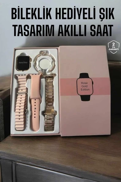 Akıllı Saat Bileklik Hediyeli Uzun Pil Ömrü Gps Takibi ürün görseli 1