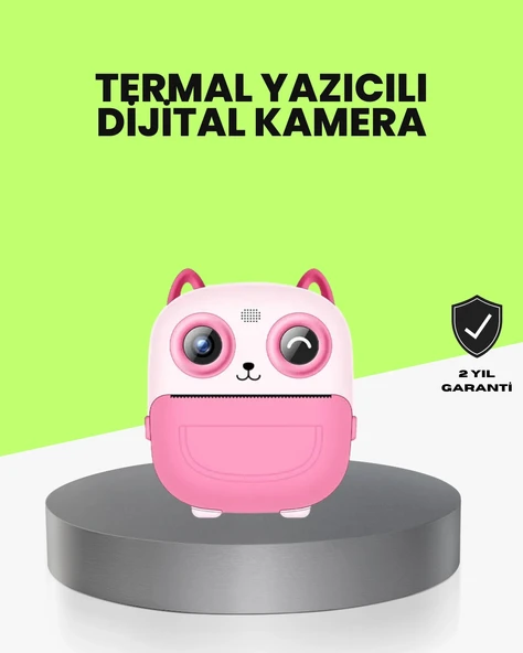 Termal Baskı Özellikli Çocuk Kamerası 1080P Video Destekli P199320S5558 ürün görseli 1
