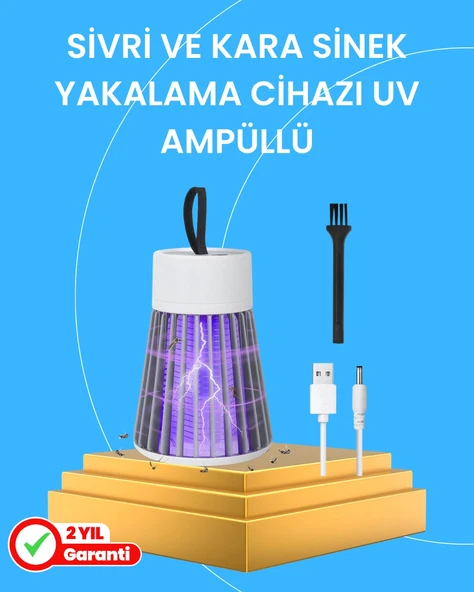 Çocuk ve Evcil Hayvan Dostu Sivrisinek Yakalama Lambası P199573S3790 ürün görseli 1