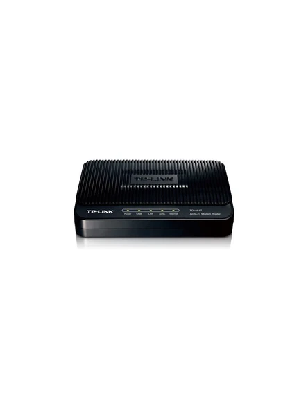 TP-Link TD-8817 Kablolu Ethernet/USB Firewall destekli QoS ADSL2+ Modem Router ürün görseli 1