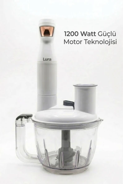 Lura Rendeli Blender Seti 12SA - Resim 2