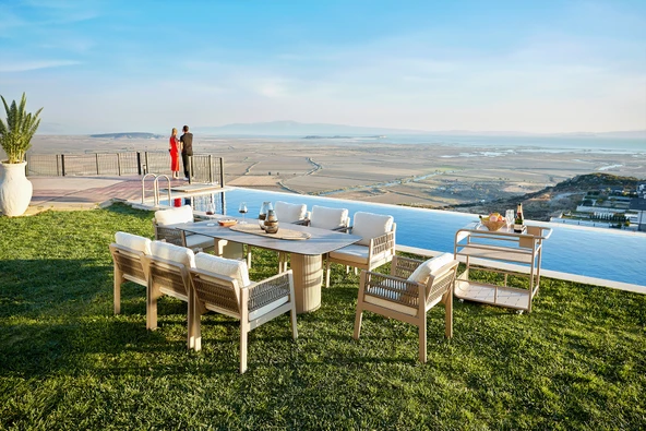 Toscana Seramik Tablalı Masa Takımı ürün görseli 1