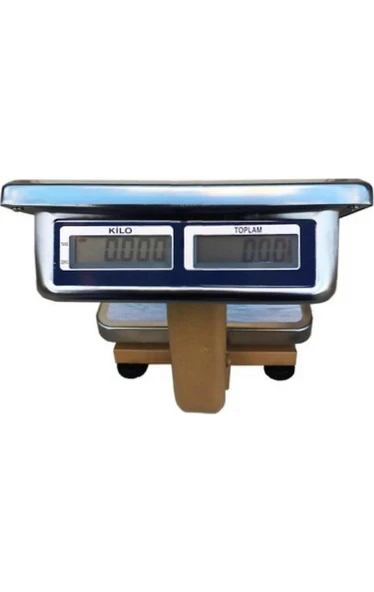Dinamic 100 kg Akülü Elektronik Terazi Şarjlı Katlanır Boyunlu Kantar Hızlı Kargo ürün görseli 1
