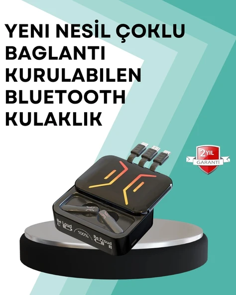 Type-C Girişli Bluetooth Kulaklık – Uzun Bekleme Süresi P200408S5213 ürün görseli 1