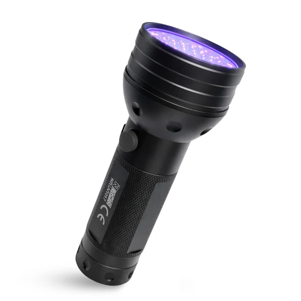 Alüminyum Gövde Mor Işık UV Led El Feneri Sahte Para Tespiti Klima Gazı Yağ Kaçağı Hijyen Tespiti ürün görseli 1
