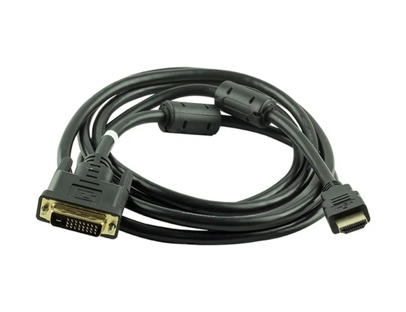 Hdmi Dvi Kablo 1.5 Metre Powermaster Narita Dvi 24 1 Male To Hd ürün görseli 1