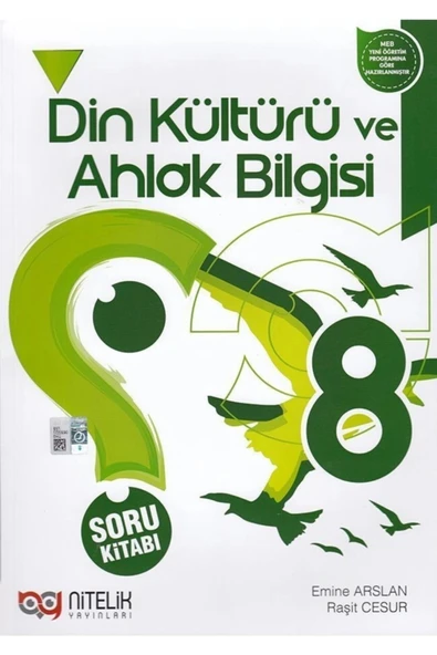 Nitelik 8.Sınıf Din Kültürü Soru Kitabı ürün görseli 1