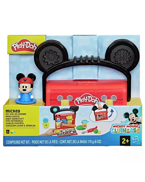 Play Doh Mickey Mouse On The Go Garage Oyun Hamuru Seti G3109 ürün görseli 1