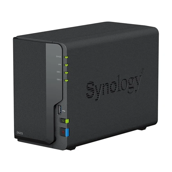 Synology DS223 (2x3.5''/2.5'') Tower NAS - Resim 2