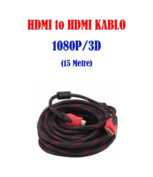 HDMI Kablo 15 Metre 1080P HDMI to HDMI ürün görseli 1