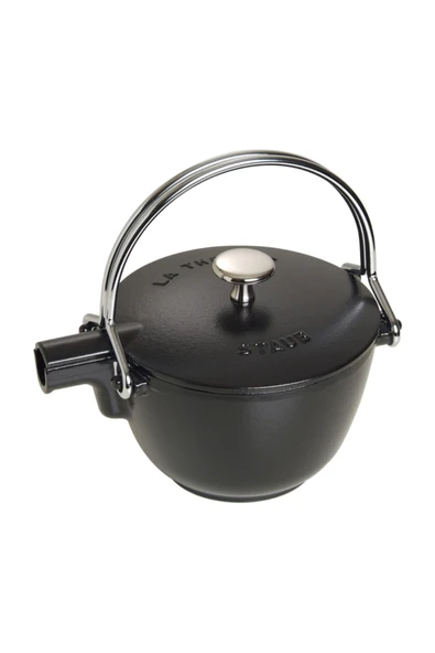 STAUB Döküm La Cocotte Demlik | Döküm Demir | 1,1 L Siyah ürün görseli 1