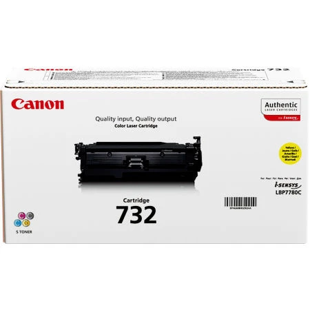 CANON CRG-732 SARI ORJİNAL TONER 6200 SAYFA ürün görseli 1