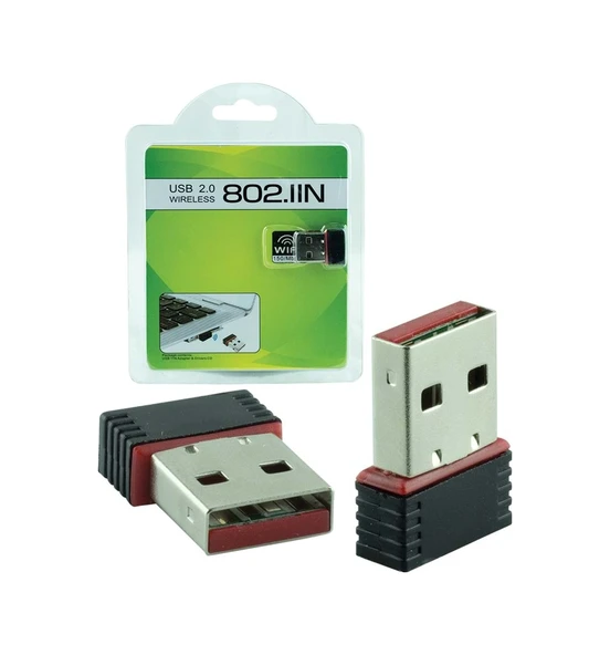 MAGBOX USB STICK MİNİ 802.11N WIFI ADAPTÖR 7601 İŞLEMCİLİ 150 MBP ürün görseli 1