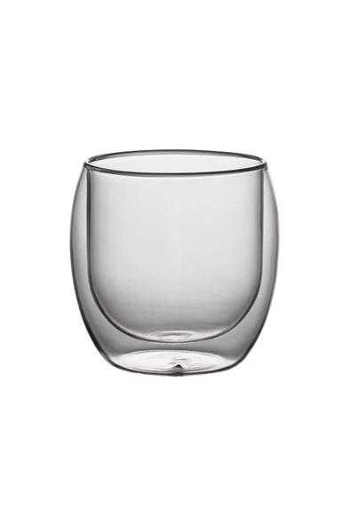 Leggno VETRO Borosilikat Çift Camlı Bardak 200ML (2ad) ürün görseli 1
