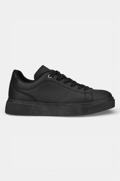 Siyah Günlük Erkek Ortopedik Sneaker Ayakkabı-205 ürün görseli 1