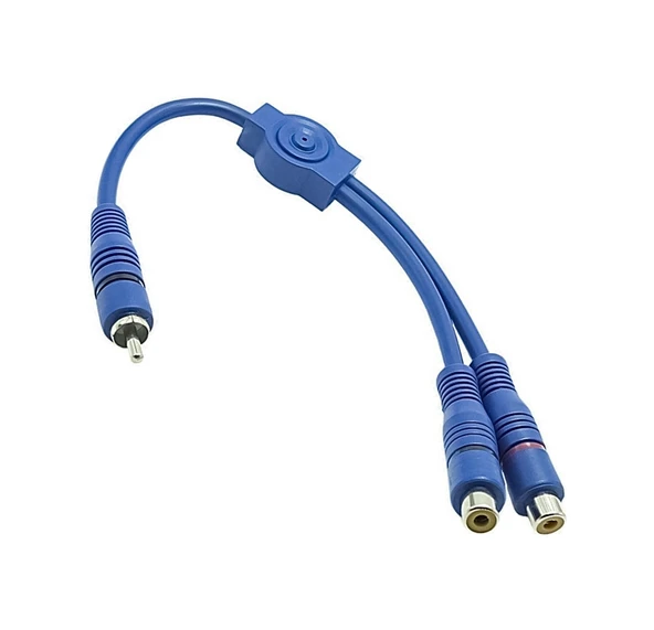 ANFİ Y KABLO 1 ERKEK 2 DİŞİ 25 CM KABLO ürün görseli 1