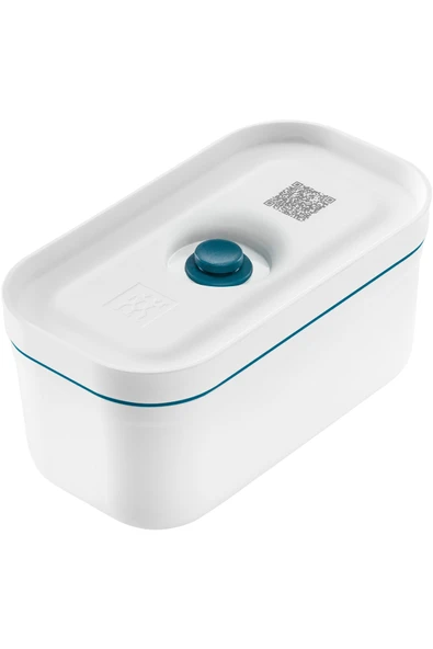 ZWILLING Fresh & Save Vakumlu Yemek Taşıma Kabı, S, Plastik, Beyaz-akdeniz Mavisi ürün görseli 1