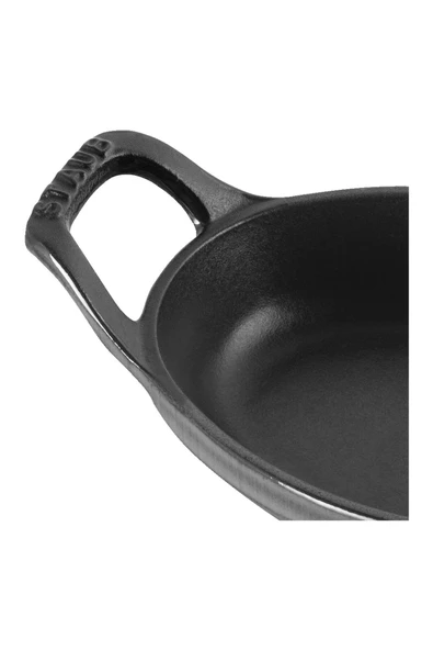 STAUB Döküm Sahan Oval 15 cm Gri - Resim 2