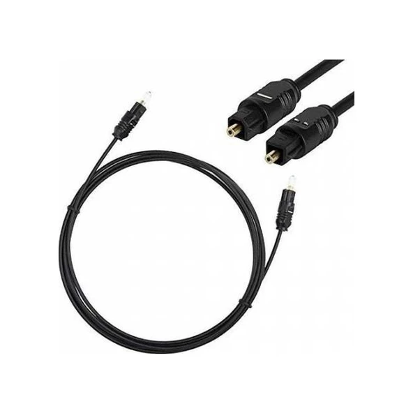 1 Metre Optik Kablo 1M Toslink Kablo Fiber Optik Kablo ürün görseli 1