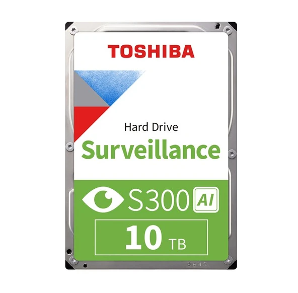 Toshiba S300 AI 10TB 7200Rpm 512MB - MG10ADA10TE-V ürün görseli 1