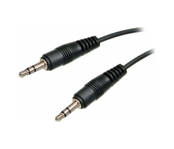 Stereo AUX Ses kablosu 3,5 mm 1,5 Metre Erkek Erkek ürün görseli 1