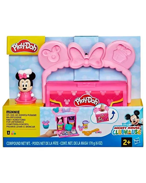 Play Doh On The Go Bakery Pembe Oyun Hamuru Seti G3108 ürün görseli 1