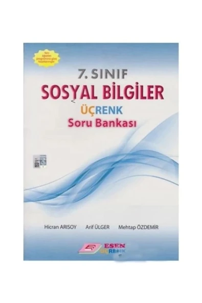 Esen 7.Sınıf Sosyal Bilgiler Soru Bankası Üçrenk ürün görseli 1