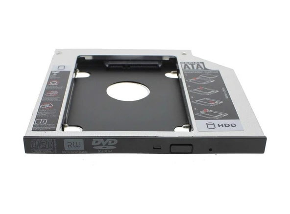 12.7Mm Hdd Caddy Laptopnotebook Dvd To Ssd Kutu Sata - Resim 3