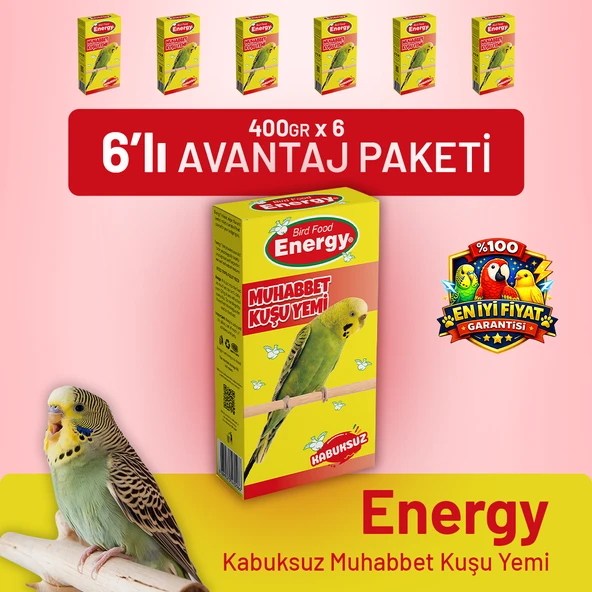 Kabuksuz Muhabbet Kuşu Yemi - 6 Adet ürün görseli 1