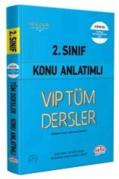 Editör 2.Sınıf Vip Tüm Dersler Konu Anlatımlı ürün görseli 1