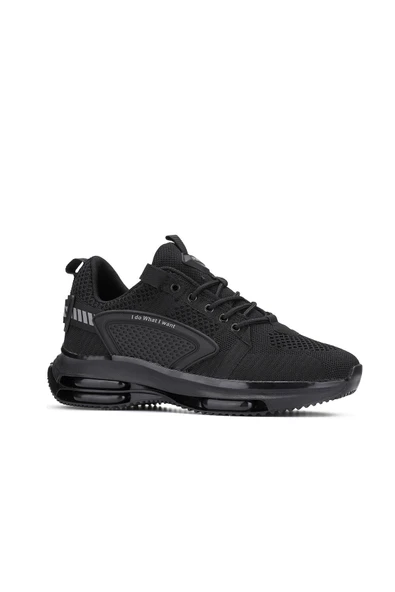 ERKEK GÜNLÜK SNEAKER ORTOPEDİK SİYAH-BULL025 ürün görseli 1