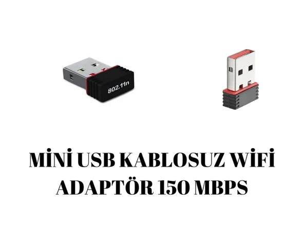 Laptop Wifi, Usb Wifi, Bilgisayar için Usb Wifi ürün görseli 1