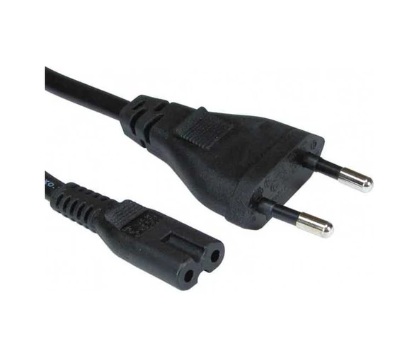 Ac Power Güç Laptop Kablosu 220 Volt Priz Fiş Tv Teyp Elektrik ürün görseli 1
