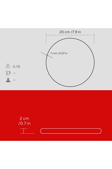 Lava Döküm Demir Nihale Çap(Ø)20cm. - Resim 4