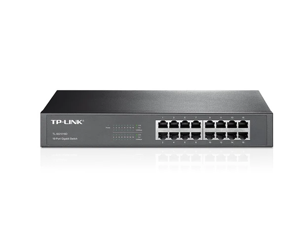 Tp-Link TL-SG1016D 16 Port Gigabit Switch ürün görseli 1
